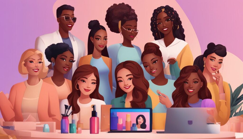 Community-driven content in the beauty industry